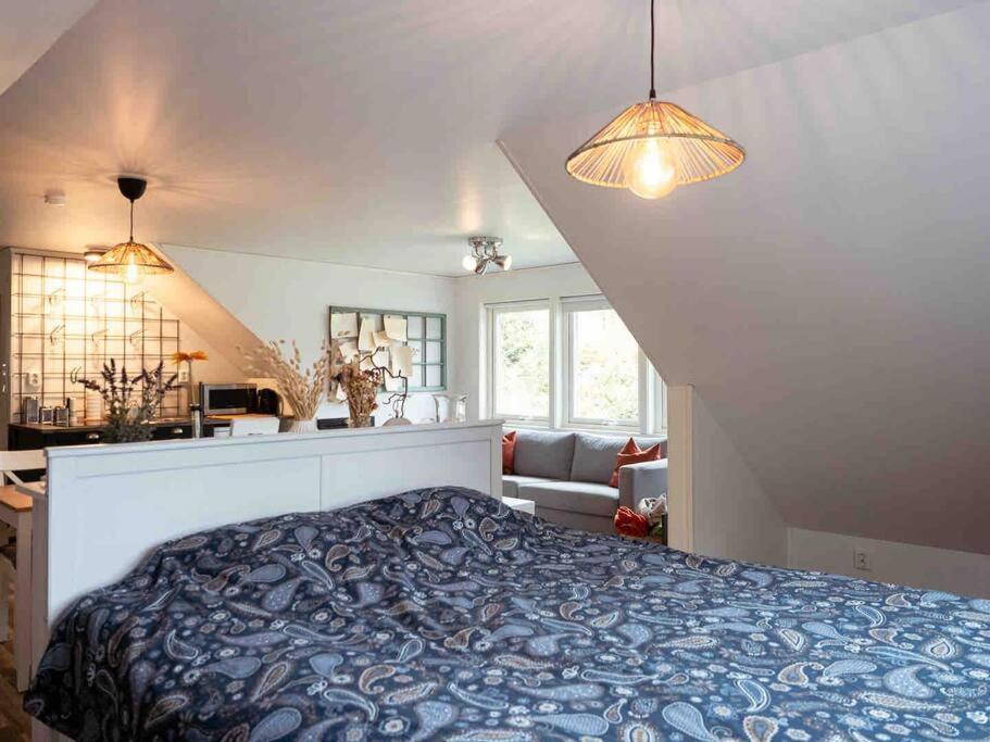 A Lovely Bright Apartment With It'S Own Entrance Kungsbacka Esterno foto
